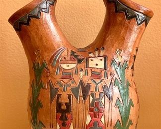 Item 77:  Navajo Pottery - 7":  $95