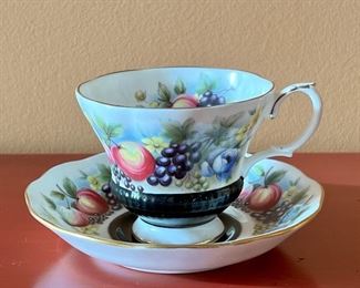 Item 79:  Royal Albert "Country Fayre Series" Cup & Saucer:  $16