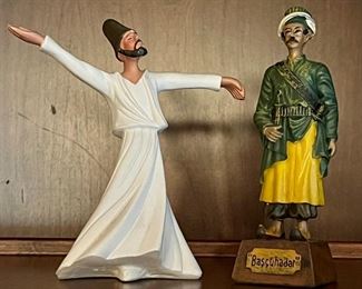 Item 91:  (2) Turkish Figurines - 5":  $38/Pair