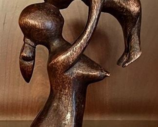 Item 98:  African Wood Carving - 6":  $38