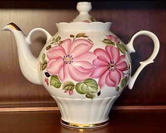 Item 107:  Tea Pot (Pink Flowers):  $32