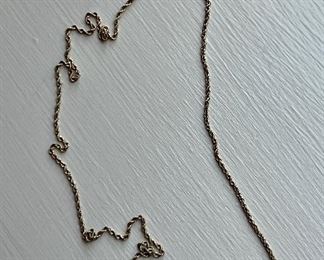 Item 198:  14K Chain:  $225