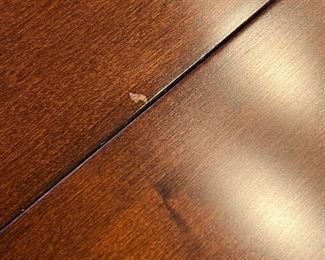 please note the mark