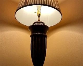 Item 164:  Bronze Table Lamp - 38": $165