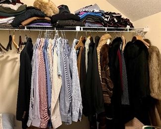 Men's & Women's shoes & clothing priced at the sale!