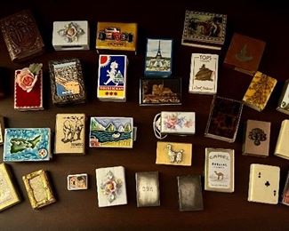 Item 171:  Vintage Matchbook Covers: $24