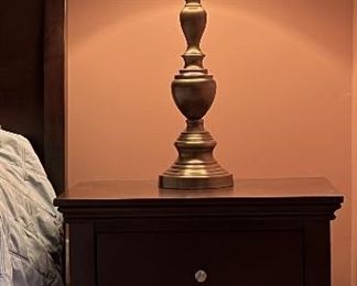 Item 173:  (2) Two Drawer Nightstands - 23.5"l x 16.5"w x 23.5"h:  $145/Each