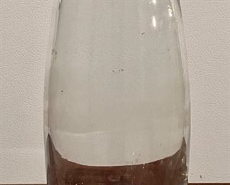 Item 182:  Simon Pearce Vase - 9.5": $38