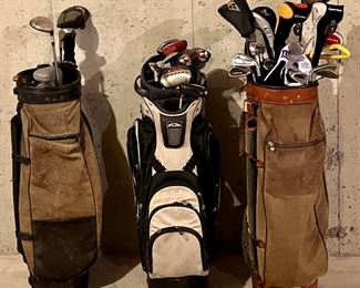 Golf Clubs - all available at the sale.