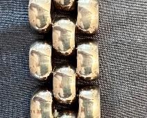 Item 203:  Heavy, Sterling Bracelet: $135