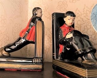 Pair 1940’s Chinese bookends