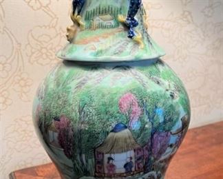 19th century Chinese lamp