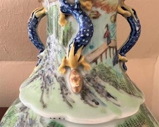 Detail of Chinese lamp