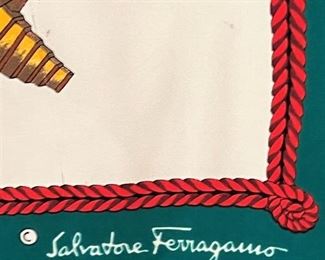 Ferragamo “Shoes” scarf