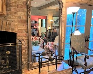 Oversized mirror!  This would look amazing in any bedroom, hall or stairwell….to check your “look” on the way out!