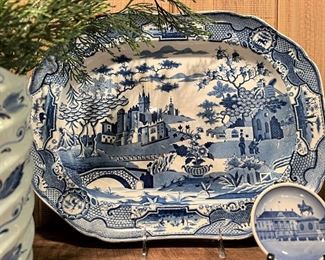 Antique Spode platter