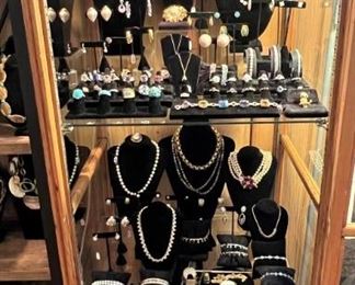 SO MUCH FINE JEWELRY!  18K, 14K, DIAMONDS, SEMI-PRECIOUS.  BEST SPACE IN THIS ESTATE!!!!