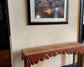 Sofa Table - Designed by Jay Whyte - Original Price $2,300.