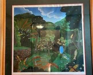 Thomas Mcknight - Large Print - Augustine Signed and Numbered 