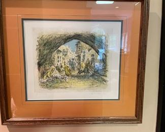 Ira Moskowits - Artist Proof - "Judica"  Signed