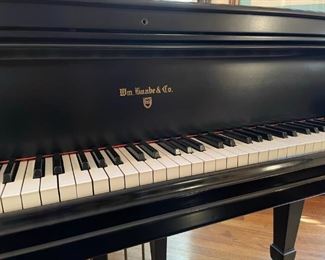 Wm Knabe & Co Grand Piano - Appraised at $16,000 - Updated and totally renovated with receipt
