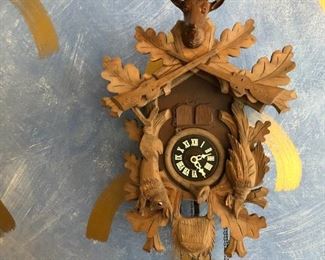 A very interesting cuckoo clock