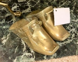 Brass conquistador stirrups