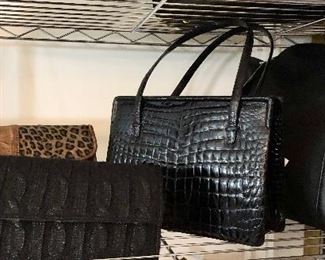 Handbags, shoulder, handle, and clutch