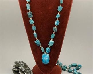 Hand carved Scabbard jewelry and collectibles. 