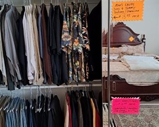 Upscale mens clothing.  Tommy Bahama shirts