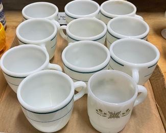 Set of coffee cups.