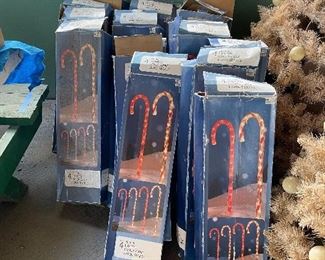 Vintage holiday decorations.