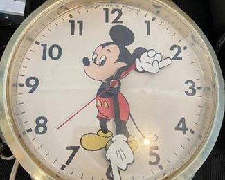 Mickey clock.