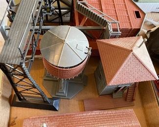 Plasticville o scale vintage buildings.