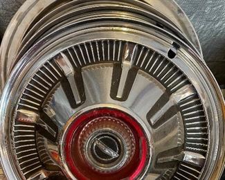 Ford Bronco 4x4 truck F100 F150 rear 15" hubcaps.