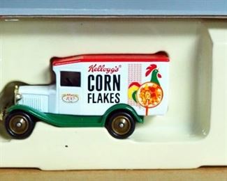 RugRats Go Wild Skippy Bobblehead Spike, Kellogg's Robots Fender Remote Control, And Kellogg's Corn Flakes 100th Anniversary Die Cast Truck, Qty 4