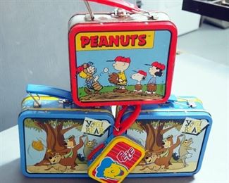 Creative Design Wahoo Squaw Game Board, Fisher Price Xylophone, Mini Yogi Bear & Peanuts Lunch Boxes, Pull Behind Train And More