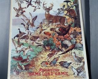Remington Game Load Pressed Metal Sign, 16.5" x 11.5"