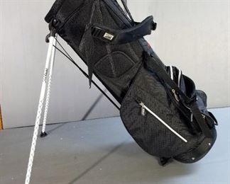 TaylorMade Rossa Tourismo 34" Putter, New In Package, Titlist Stand Bag, And TaylorMade Distance Plus Golf Balls, Qty 24