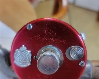 2 rod and reel ABU Ambassador 5000
