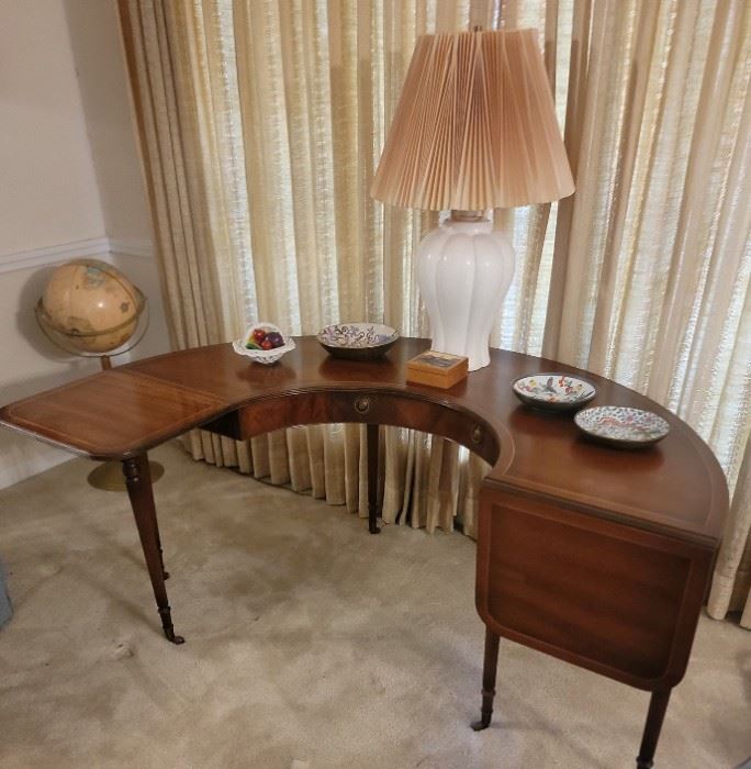 Kittinder Federal Revival Style Receptionist Desk