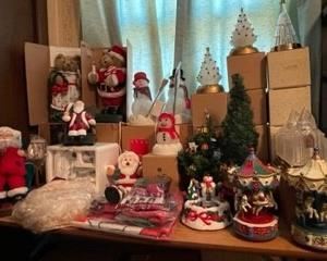 Avon Christmas figurines