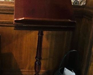 Music stand /converts to a small desk