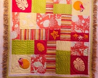 54x54 hand stitched wall hanging