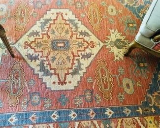 Chinese Soumak wool on cotton 8x10 rug