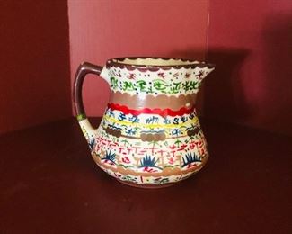 Hand painted pitcher Shenango China