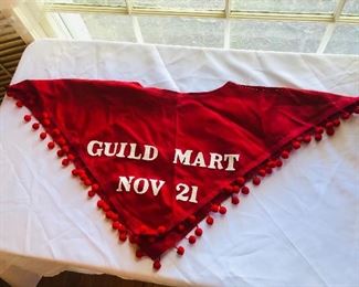 Vintage guild poncho
