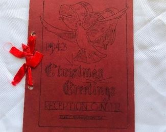 1942 Ft McPherson memorabilia