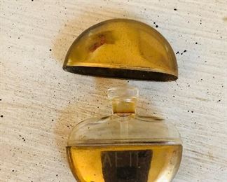 Vintae Brass Mary Dunhill Purse Perfume flask
Engraved AEPi

Alpha Epsilon Pi (AEPi) is the world's Jewish college fraternity, operating since 1913.