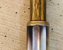 Antique French LE KID mother of pearl abalone Perfume bottle Atomizer spray
I would guess this belonged to Mrs. Friedman’s mother, Mrs. Kahn.